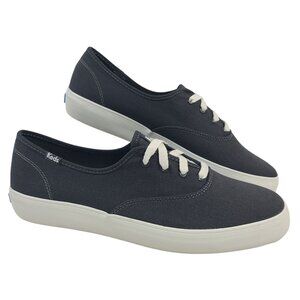 NEW Keds Women's Champion Canvas Sneakers Wide Fit Black Size 11